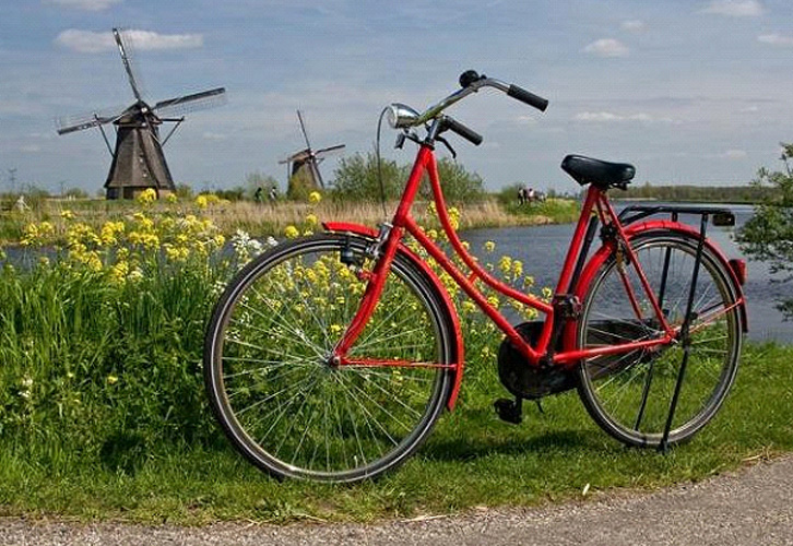 Życie w Holandii kołem się toczy.